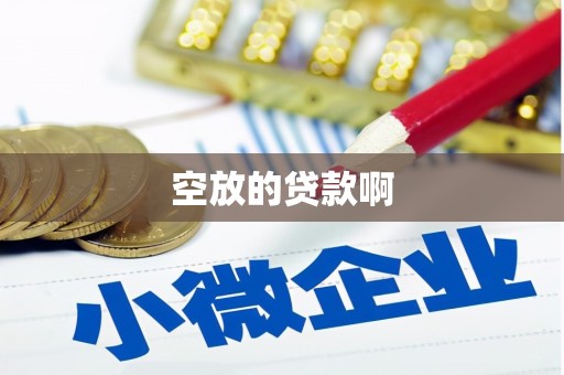 呼图壁空放的贷款啊